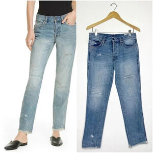 We The Free Free People High Rise Skinny Distressed Jeans Size 28 Size 6